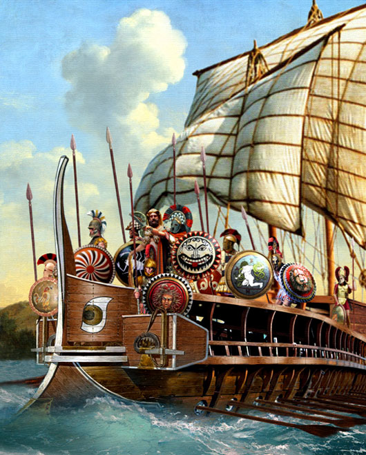 Пятидесятивесельный корабль в 2007 году отправится по маршруту аргонавтов: Mifologiya Magiya Istoriya Narodov Mira Mistikgrad Argonavty